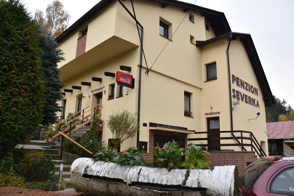 Penzion Severka Smržovka Eksteriør bilde